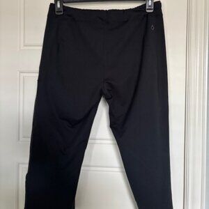 NWOT Stonewear slit crop capri pants - XL - Black - REDUCED!